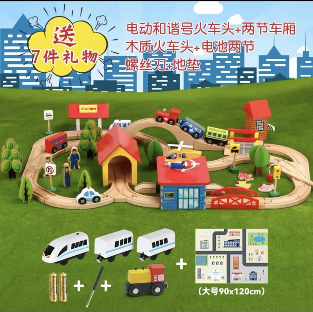 train set (Category: Kids Toys) located in Singapore. Submitted by valpw (Listing ID 1454570130, Image 1). Description: train set .
