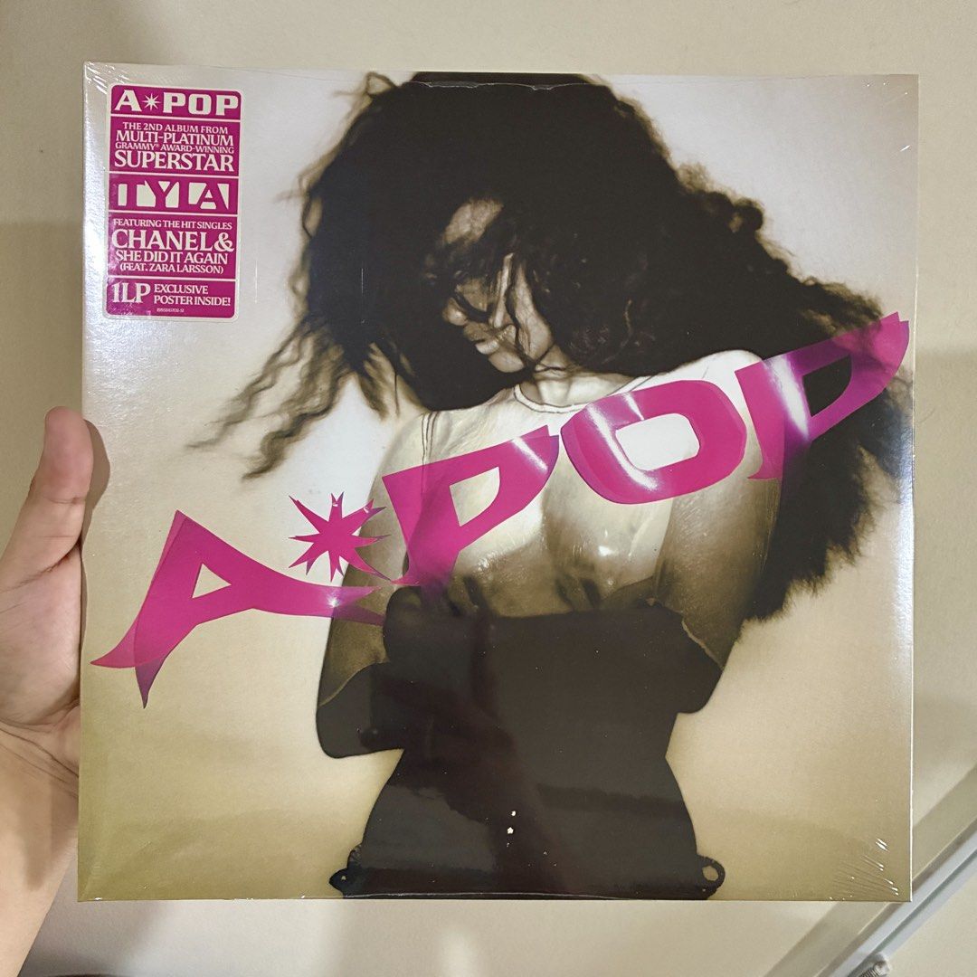 Tyla - A*POP Vinyl (Category: Vinyls) located in Quezon City. Submitted by sashaspinsss (Listing ID 1454646116, Image 1). Description: - Tyla - A.POP 1LP Vinyl Record - Features hit singles: 'Chanel' and 'She Did It Again' (featuring Zara Larsson) - Includes an exclusive poster - Brand new vinyl album.