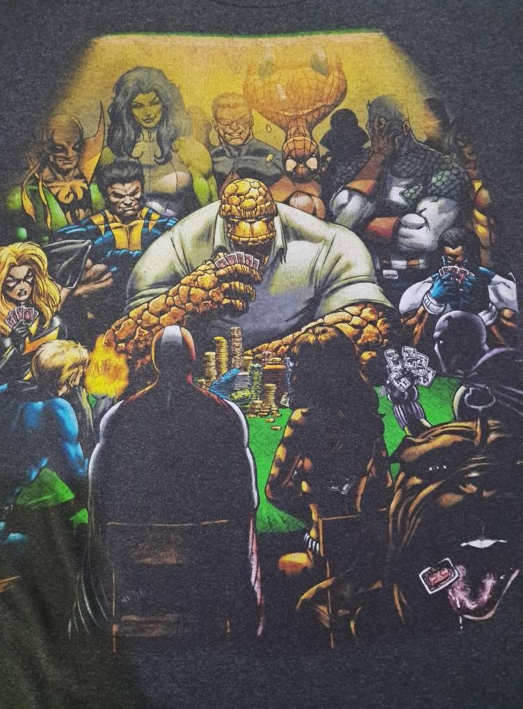 Thing Vol. 2 #8 (Category: Tshirts & Polo Shirts ) located in Naga. Submitted by shindoce (Listing ID 1454672087, Image 2). Description: Marvel Comic Cover, Mad Engine Tag Art by: Andrea Divito and Laura Villari Cover Date: August, 2006 Washed and steamed condition Size: 22x30.5, hairlines PHP 1500 + SF.