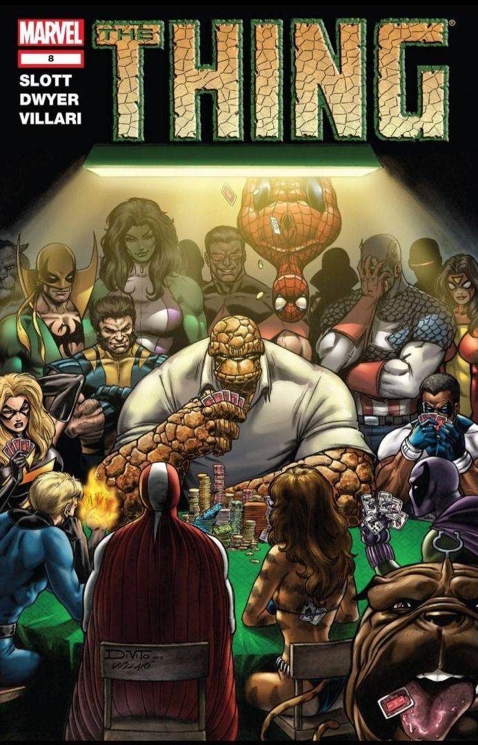 Thing Vol. 2 #8 (Category: Tshirts & Polo Shirts ) located in Naga. Submitted by shindoce (Listing ID 1454672087, Image 3). Description: Marvel Comic Cover, Mad Engine Tag Art by: Andrea Divito and Laura Villari Cover Date: August, 2006 Washed and steamed condition Size: 22x30.5, hairlines PHP 1500 + SF.