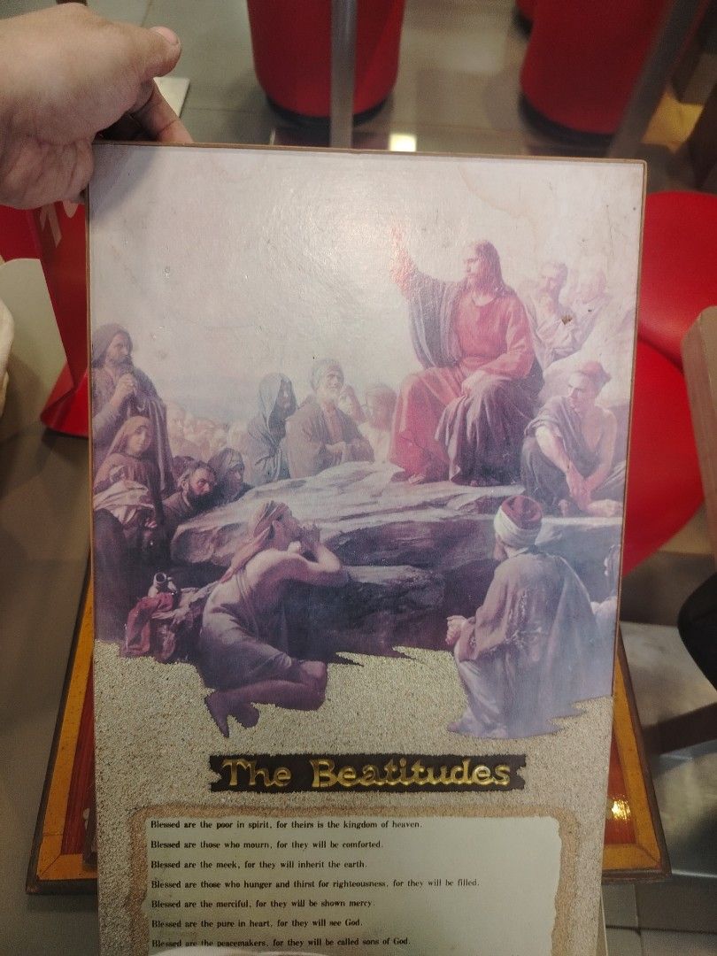 Vintage the Beatitudes (Category: Religion Books) located in Manila. Submitted by billionare (Listing ID 1454717664, Image 2). Description: vintage the Beatitudes religious collection.