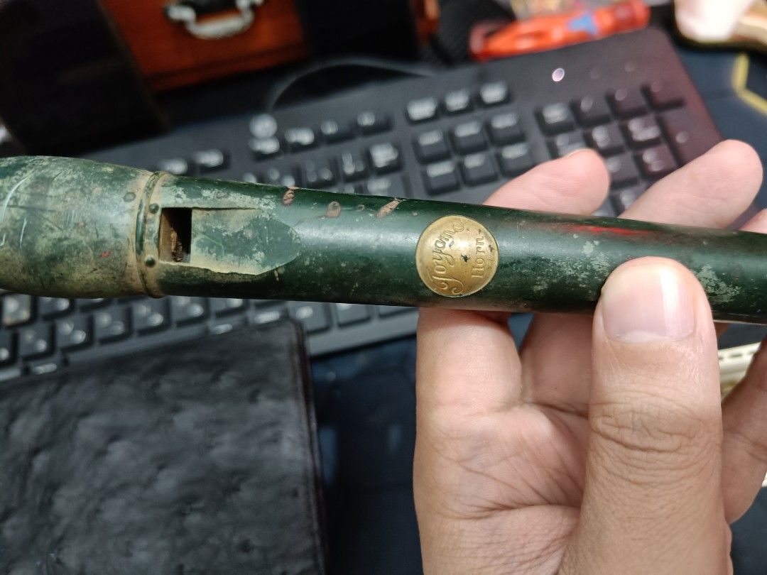 Vintage Toyamo flute (Category: Musical Instruments) located in Taguig. Submitted by ashicollection (Listing ID 1454717051, Image 2). Description: Please read! For sure buyer only! NO COD/COP No reservation The items will be sold to the first payer w/o prior notice. Verbal reservations are not acceptable. Note: All items are vintage. Please manage your expectations accordingly. G cash payment. Shipping via Lalamove Metro Manila. For province: J a