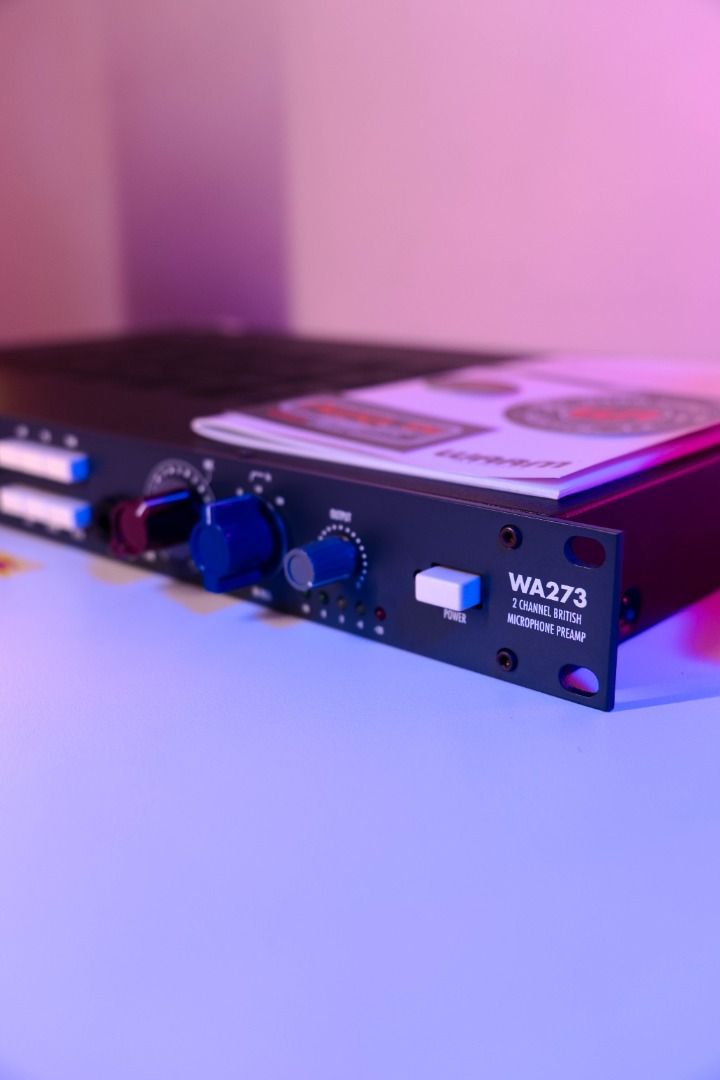 WARM AUDIO WA-273 TWO CHANNEL BRITISH MIC PRE (Category: Other Audio Equipment) located in Marikina City. Submitted by nelsonroxas26 (Listing ID 1454713810, Image 2). Description: FOR SALE WARM AUDIO WA-273 TWO CHANNEL BRITISH MIC PRE ✅54,999 Pesos only ✅Pristine Condition with official receipt (OR) 🏦MOP: GCASH, Online bank transfer 🛵Grab, Lalamove 📍LOCATION : HEMA AUDIO-MARIKINA (Meet up or Pick up) Free Delivery Within MARIKINA Specification