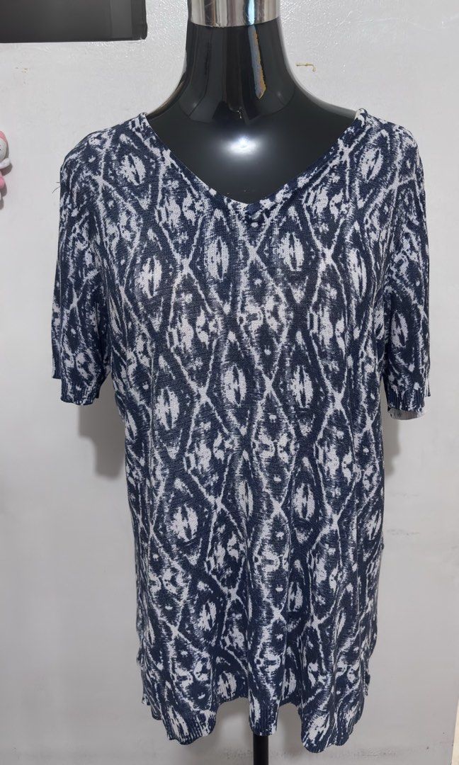 Women Blouses (Category: Blouses) located in Pasig City. Submitted by Atv26 (Listing ID 1454643271, Image 1). Description: Bust Width : 20 inches Length : 26 inches Color rate 10/10 May pag ka knitted ang tela..