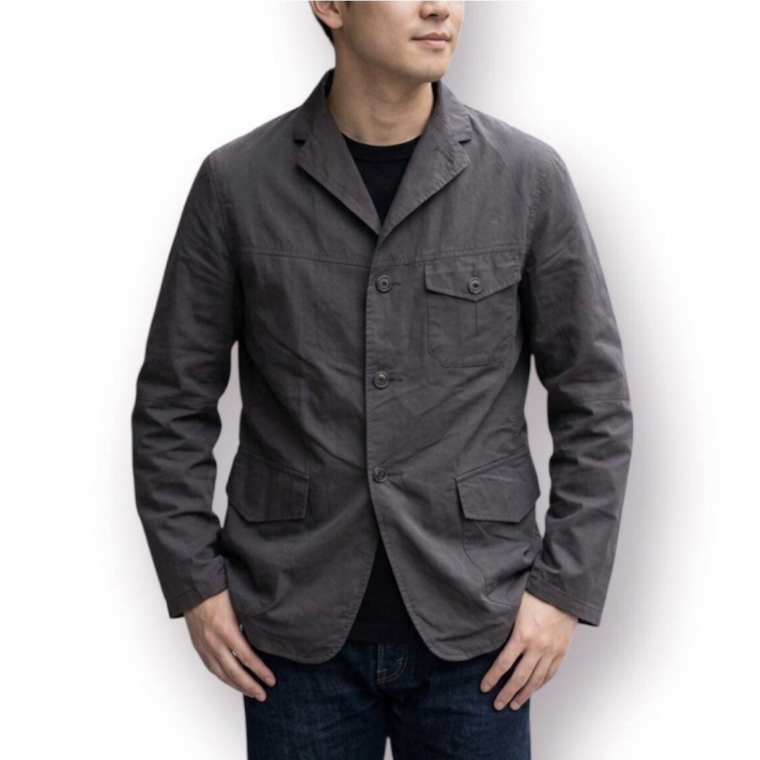 Worker Jacket Button PPFM Size Medium (Category: Coats, Jackets and Outerwear) located in Kota Bharu. Submitted by MSs_11 (Listing ID 1454747471, Image 1). Description: ▫️ARMPIT :- 21x29.5 ▫️SAIZ :- MEDIUM ▫️CONDITION :- 8 / 10 ▫️MATERIAL :- 100 POLYESTER •Ada Kesan Kuning..Tapi Tidak Jelas Kelihatan..Perlu Dibasuh.. ❗️REFER TO PICTURE FOR DETAILS❗️ -K110-.