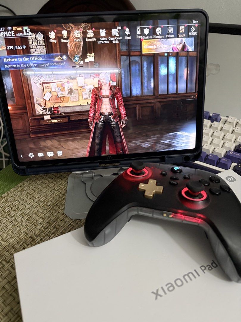 Xiaomi Pad 7 126gb (Category: Android) located in Manila. Submitted by iamejteope92193 (Listing ID 1454704929, Image 1). Description: Selling a Xiaomi Pad 7bundled with an EasySMX Gamepad — perfect setup for mobile gaming, emulation (PS2, Switch, PSP), streaming, productivity, and media consumption! 📦 What’s Included in the Package: Xiaomi Pad Tablet (Fresh & pristine condition) Original Box & Manuals Original Charger / Cable + EasySMX Gamepad C