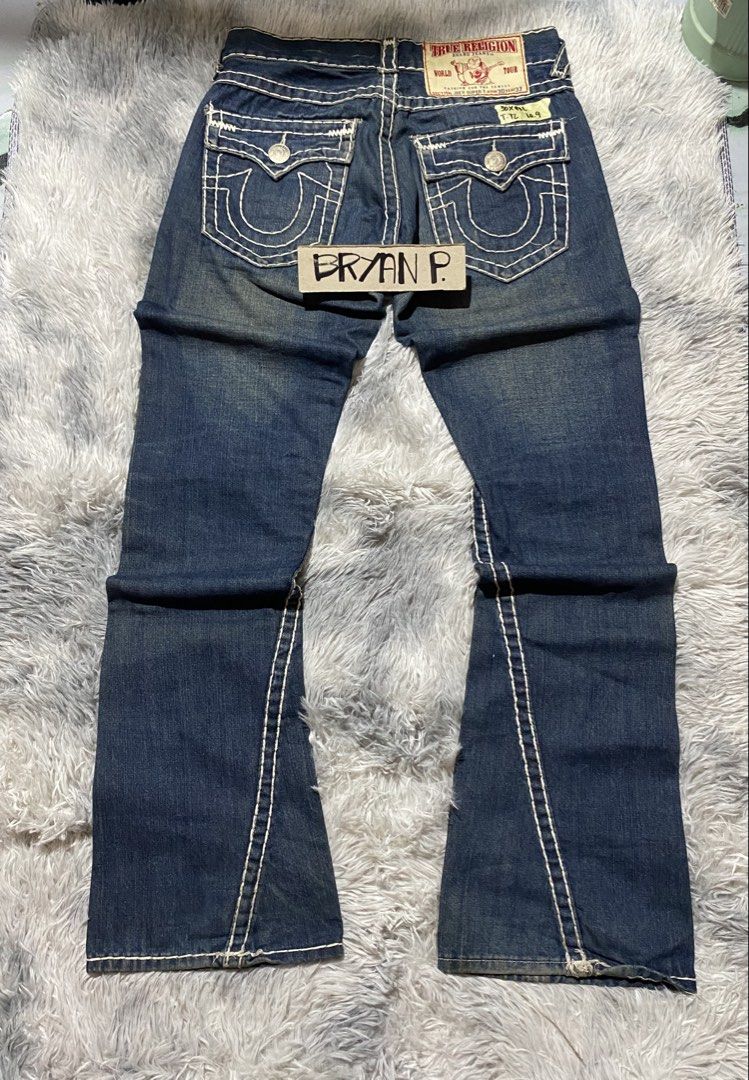 Y2k TRUE RELIGION JOEY SUPER T FLARED (Category: Activewear) located in Cagayan de Oro. Submitted by thriftchubs (Listing ID 1454688870, Image 2). Description: 30w x 43 L VGOOD CONDITION SEE PIC FOR DETAILS CHECK AT YOUR OWN RISK PHOTO MAY VARY DUE TO LIGHTING +SHIPPING.