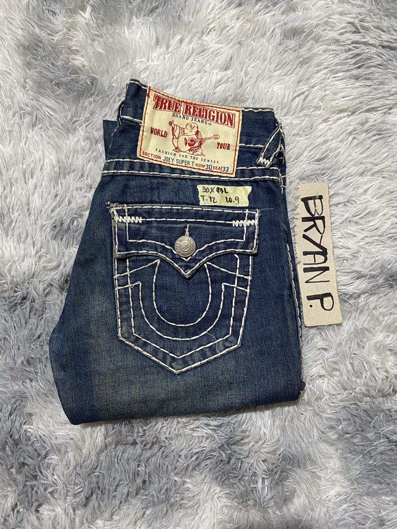 Y2k TRUE RELIGION JOEY SUPER T FLARED (Category: Activewear) located in Cagayan de Oro. Submitted by thriftchubs (Listing ID 1454688870, Image 1). Description: 30w x 43 L VGOOD CONDITION SEE PIC FOR DETAILS CHECK AT YOUR OWN RISK PHOTO MAY VARY DUE TO LIGHTING +SHIPPING.