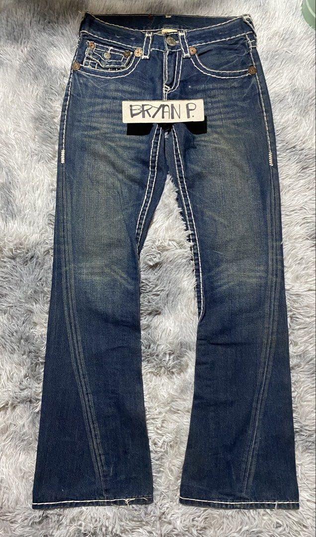 Y2k TRUE RELIGION JOEY SUPER T FLARED (Category: Activewear) located in Cagayan de Oro. Submitted by thriftchubs (Listing ID 1454688870, Image 3). Description: 30w x 43 L VGOOD CONDITION SEE PIC FOR DETAILS CHECK AT YOUR OWN RISK PHOTO MAY VARY DUE TO LIGHTING +SHIPPING.