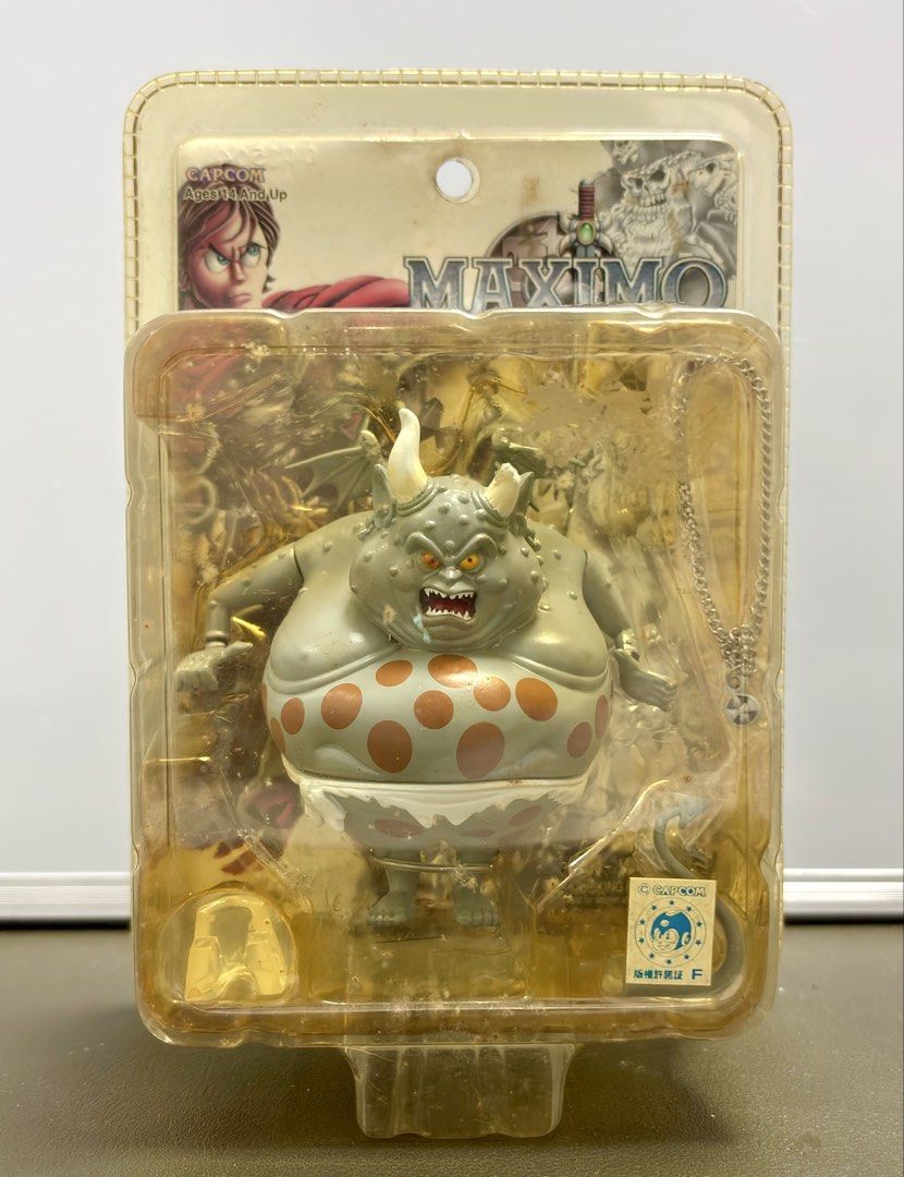 2001 Capcom Maximo - Lord Glutterscum (Category: Figurines & Statues) located in Tarlac. Submitted by ggplaysph (Listing ID 1459081660, Image 1). Description: 2001 Capcom Maximo - Lord Glutterscum • 550 pesos only • Authentic / Sealed (yellowish clam shell) • Size: 3 inches 📍COD/COP available. Shipping fee must be paid first to secure your order. Item(s) payable upon delivery/pick-up..