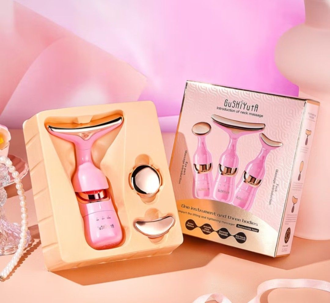 3 in 1 Electric Face Massager (Category: Face Care) located in Makati City. Submitted by shesstore (Listing ID 1458913265, Image 1). Description: For just ₱150, you can get a 3-in-1 Electric Face Massager! Feel free to PM me for inquiries! 😊.