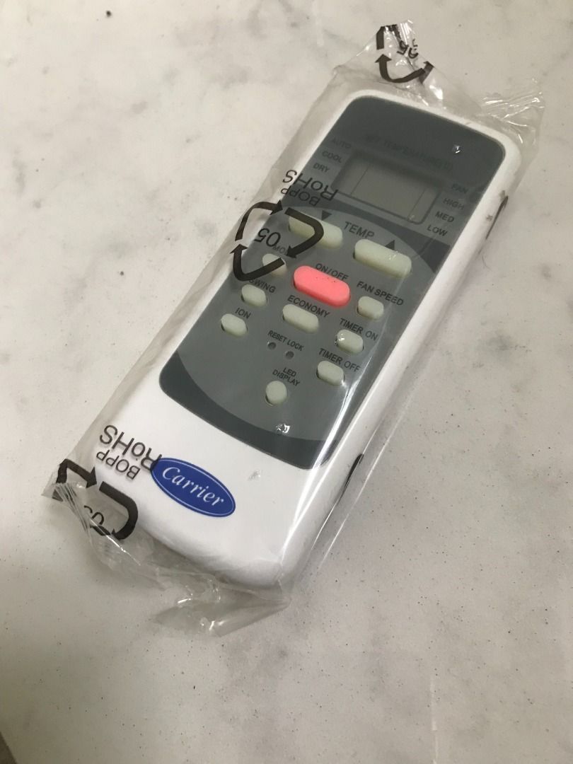 開利遙控器 移動式冷氣機 Carrier remote （分類：冷氣機及暖風機）位於 Hong Kong。 由 pjkuri 提交（商品編號 1458937159，圖片 2）。簡介： 全新 , 未開封。