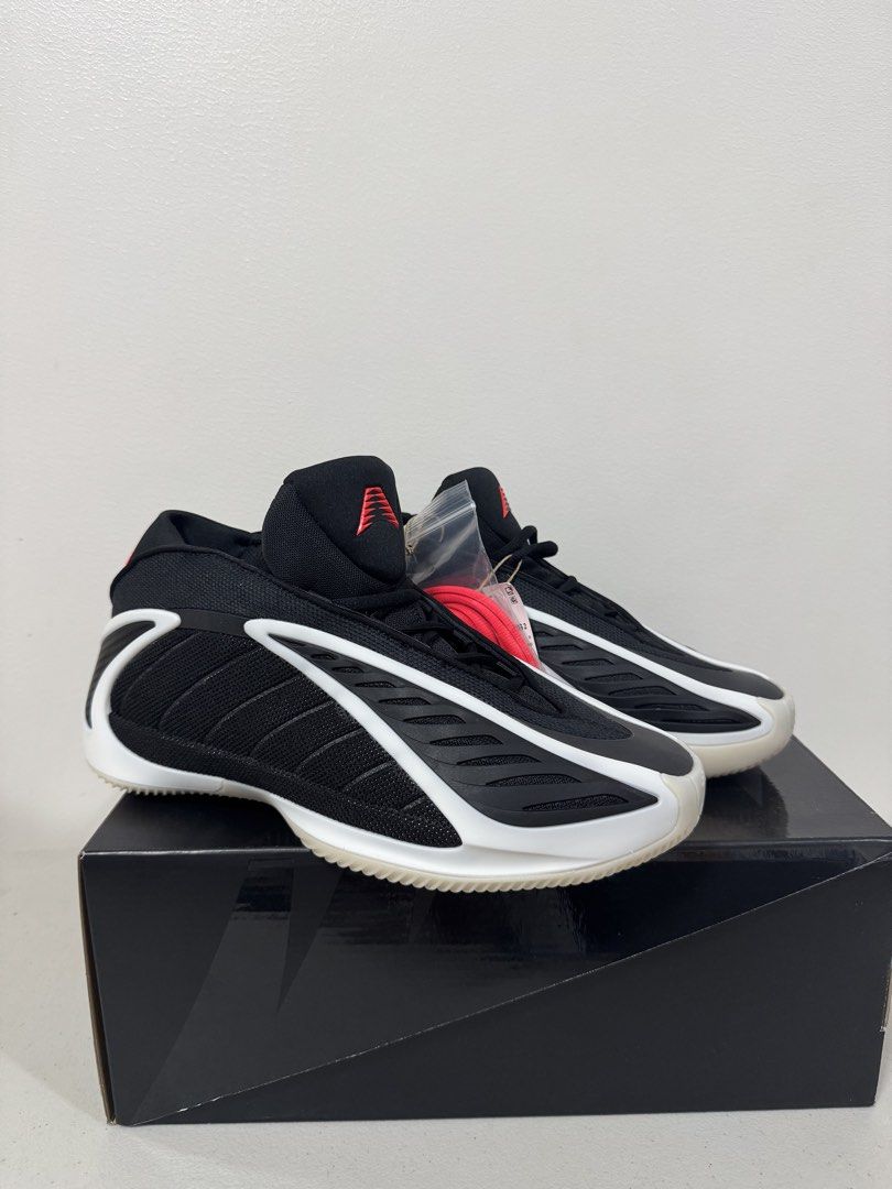 Adidas Anthony Edwards 2 (AE 2) "Core Black" (Category: Sneakers) located in Pasig City. Submitted by lorenz0816 (Listing ID 1458994038, Image 1). Description: AE 2 "Core Black" Brand New (SRP 8k) (50% Off) Bought from US 100% Authentic Moneyback Guarantee.