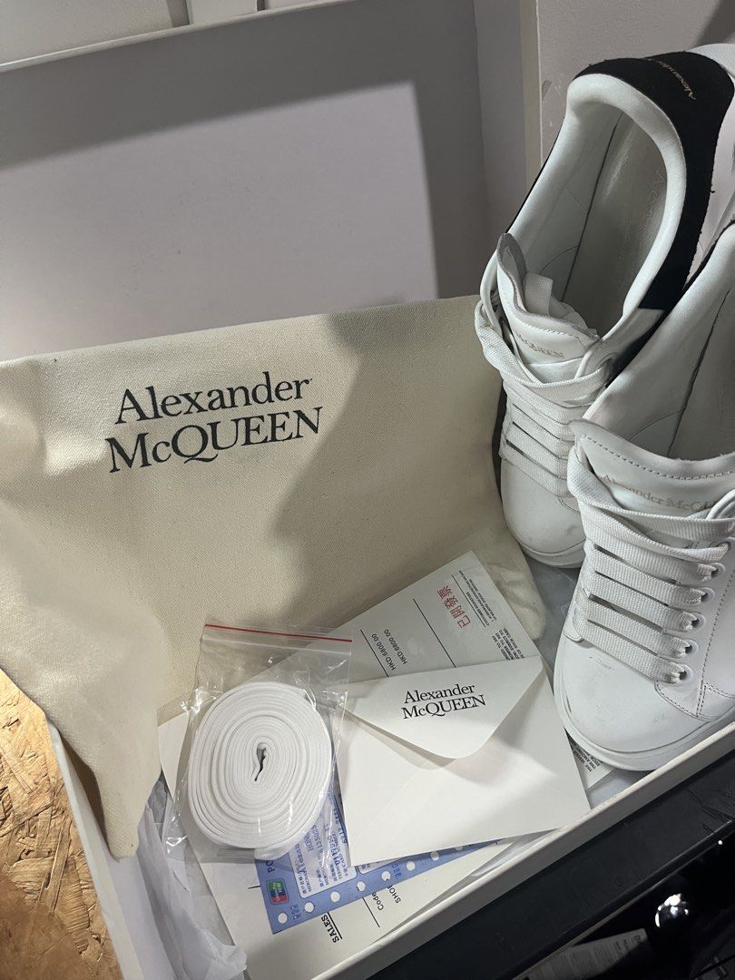 Alexander Mcqueen Size 40 Womens (Category: Sneakers & Footwear) located in Mandaluyong City. Submitted by trizm (Listing ID 1459016813, Image 3). Description: Size 40 Womens Used around 4x with box bags Laces.