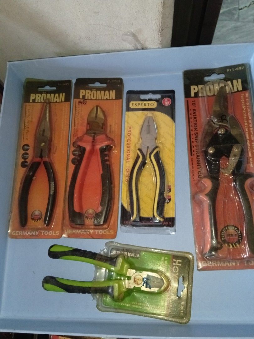 Assorted. Items hand tools (Category: Construction & Building Materials) located in Manila. Submitted by charles_merchandise (Listing ID 1458897903, Image 2). Description: assorted items. hand. tools pliers. 6". , 8". . 10" diagonal. pliers 6". 8". ,10" combination. pliers. 6". , 8". , 10" Adjustable. wrench. 8". , 10". , 12" Pm. Me. txt. and. call. cel. no. 09228027619 landline. no. 88066239.