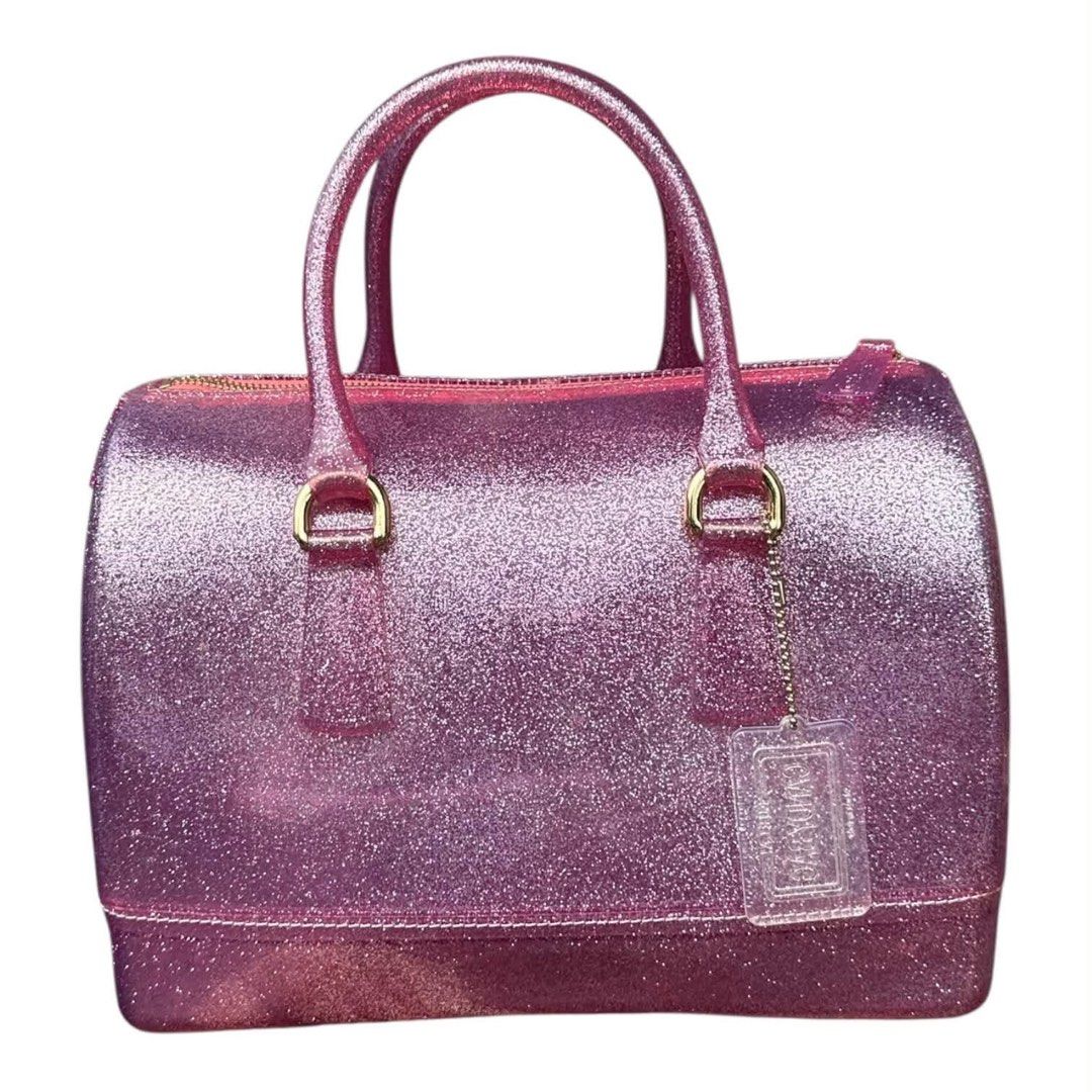 Authentic FURLA (Category: Tote Bags) located in San Fabian. Submitted by rei_aniels (Listing ID 1459034342, Image 1). Description: Authentic FURLA Made in ITALY Candy jelly Bag Super nice in actual Semi large size .