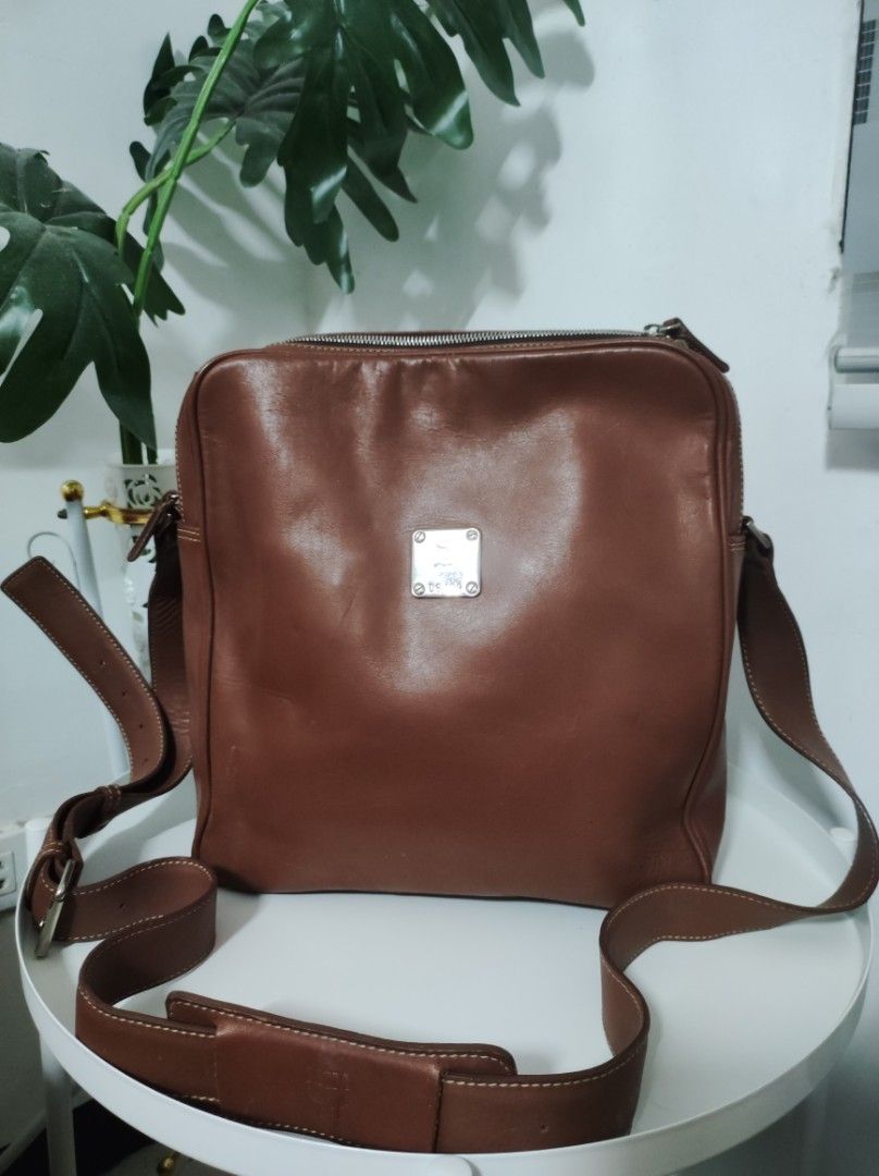 Authentic MCM Sling Bag (Category: Sling Bags) located in Santa Rosa. Submitted by sassycollection. (Listing ID 1459085070, Image 3). Description: Real genuine leather In good condition No issues.