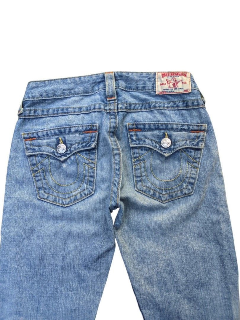 Authentic True Religion cameron skinny size 25 (Category: Jeans) located in Kapalong. Submitted by hashhthrift (Listing ID 1458906857, Image 3). Description: dimensions waist 30 length 41 hem 6 rise 10.5.