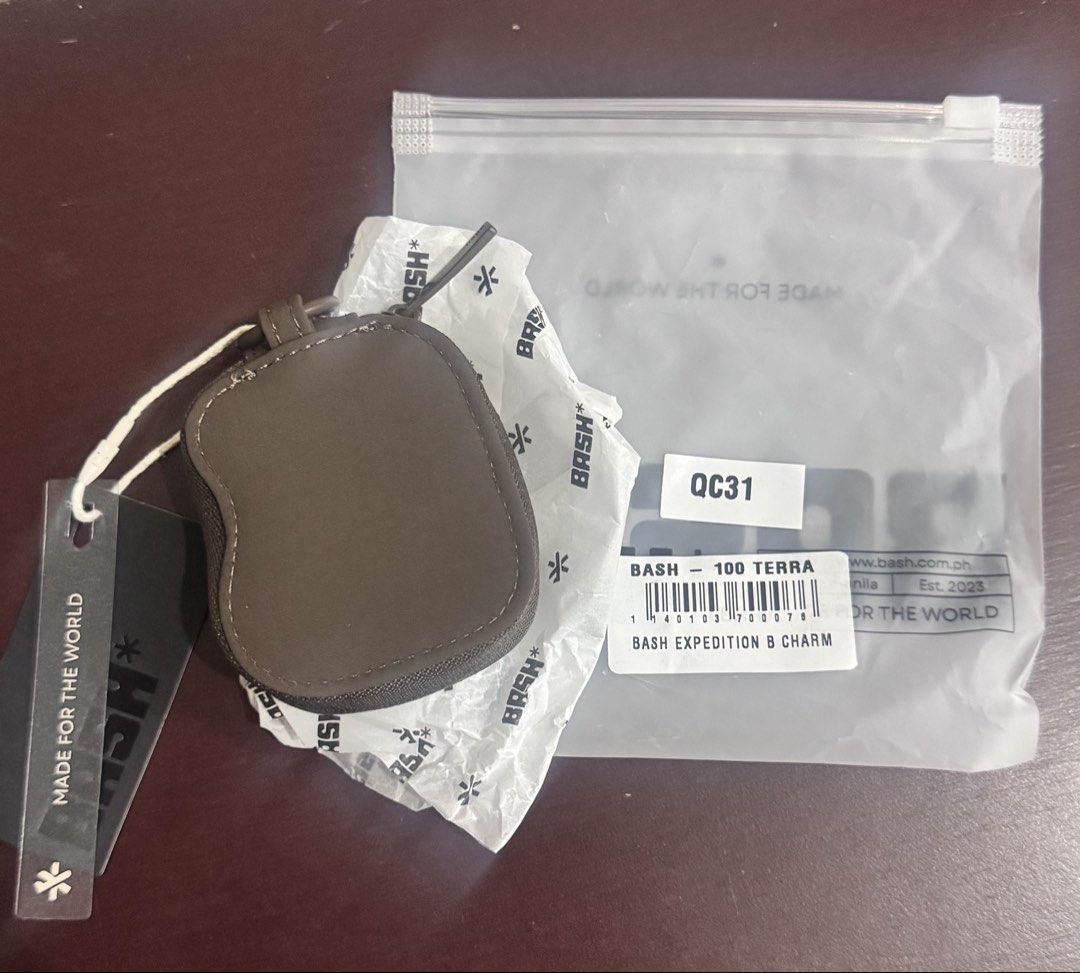 Bash Manila B charm TERRA (Category: Wallets & Card holders) located in Marikina City. Submitted by skincaremnlatbp (Listing ID 1459034618, Image 2). Description: Fixed price Currently out of stock Limited item.