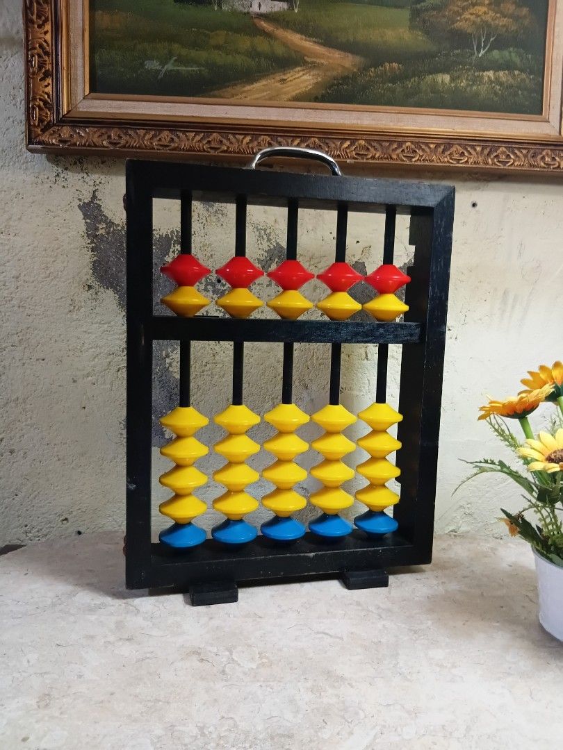 Big Abacus (Category: Educational & Learning Toys) located in Marikina City. Submitted by brandodracu (Listing ID 1458949609, Image 1). Description: good condition.