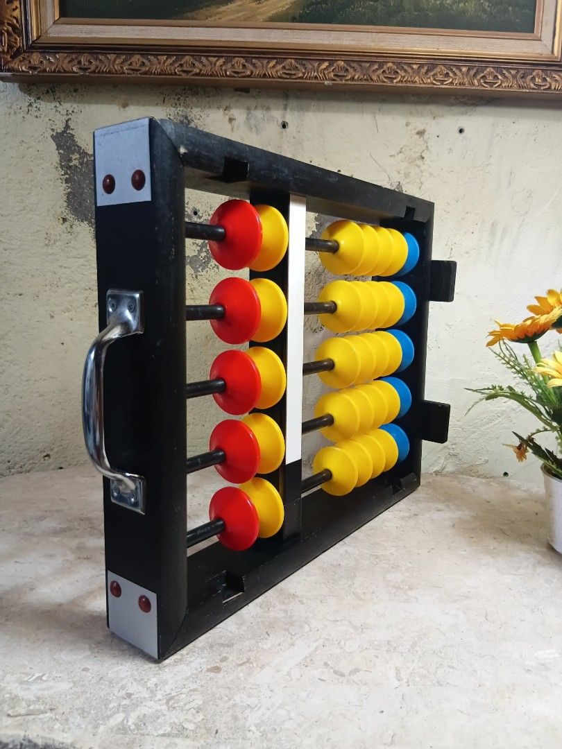 Big Abacus (Category: Educational & Learning Toys) located in Marikina City. Submitted by brandodracu (Listing ID 1458949609, Image 3). Description: good condition.