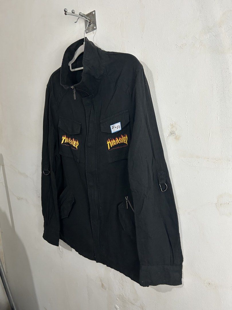 Black Jacket (Category: Coats, Jackets and Outerwear) located in Mandaluyong City. Submitted by 0lg2026 (Listing ID 1458991858, Image 2). Description: - Classic black jacket - Long sleeves - Button closure - Simple and versatile design - Ideal for layering.