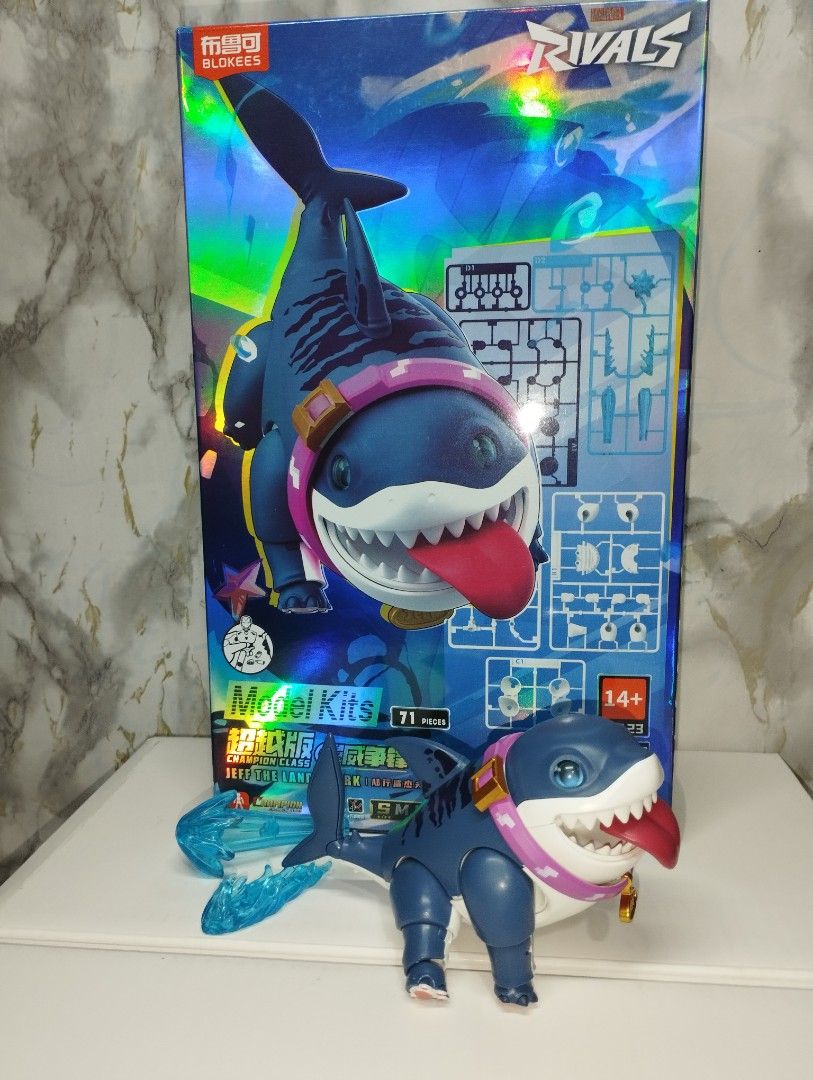 Blokees Marvel Jeff the Landshark Rivals (Category: Designer & Blind Box Toys) located in San Pablo. Submitted by thebeehivecollectibles (Listing ID 1457385573, Image 2). Description: Enjoy building Marvel Jeff the Landshark from Marvel Rivals version Box may have dents due to shipping but still unopened Item is in Quezon City Shipping at buyers expense and booking (No COD).