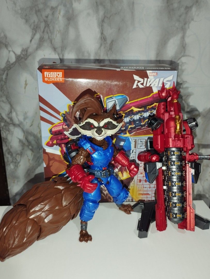 Blokees Marvel Rocket Raccoon (Category: Figurines & Statues) located in San Pablo. Submitted by thebeehivecollectibles (Listing ID 1457386143, Image 3). Description: Enjoy building the figure Blokees Rocket Racoon from Marvel Rivals game version Box may have dents but still unopened Item is in Quezon City Shipping at buyers expense and booking - No COD.