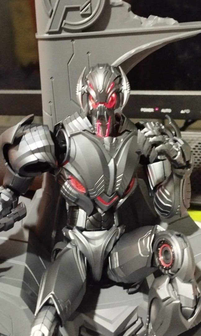 Blokees Marvel Ultron (Category: Figurines & Statues) located in San Pablo. Submitted by thebeehivecollectibles (Listing ID 1457384008, Image 3). Description: Enjoy building the figure Blokees Marvel Ultron (Rivals) with Throne Boxes may have dents due to shipping but still unopened Scale suitable for Marvel Legends figure Posted build version for display only, Item is still mint in sealed box unbuild Includes Throne, Sword, Claw, Shield, drones,