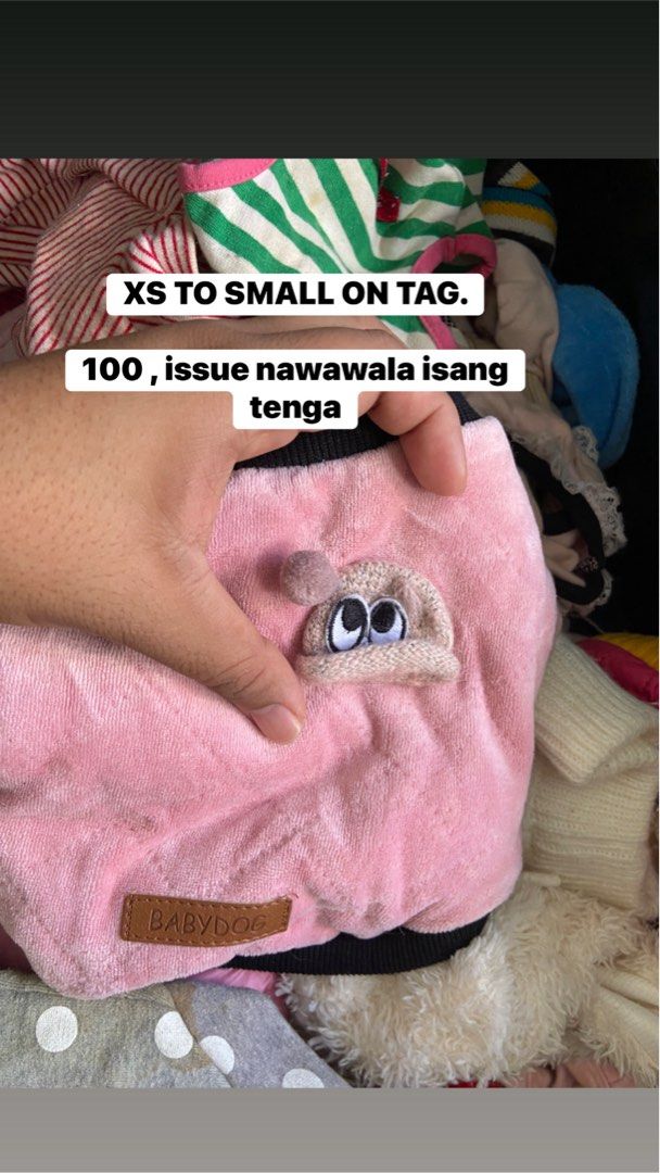 BRANDED PET CLOTHES (Category: Homes & Other Pet Accessories) located in Bayombong. Submitted by its.mariannemae (Listing ID 1459018841, Image 3). Description: Branded pet clothes for cats and dogs. Sizes and prices are already posted. .