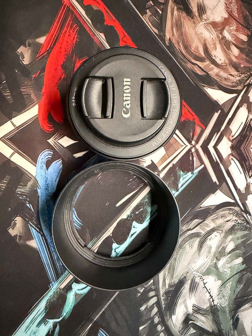 Canon EF lens 50mm 1.8 STM (Category: Camera Bags & Carriers) located in Santa Cruz. Submitted by jamezxcqwer (Listing ID 1458928130, Image 2). Description: Canon EF Lens 50mm 1.8 STM w/ K&F UV - SOLD CANON HG-100TBR Tripod grip & Remote - SOLD Panasonic Enelope Battery with charger - 1k Boya BY-XM6-K2 compact ultra-compact 2.4GHz dual-channel wireless microphone- 5,000 Viltrox EF- EOS M lens Mount AF to Canon EF adapter - 1,500 ref: nabenta na a