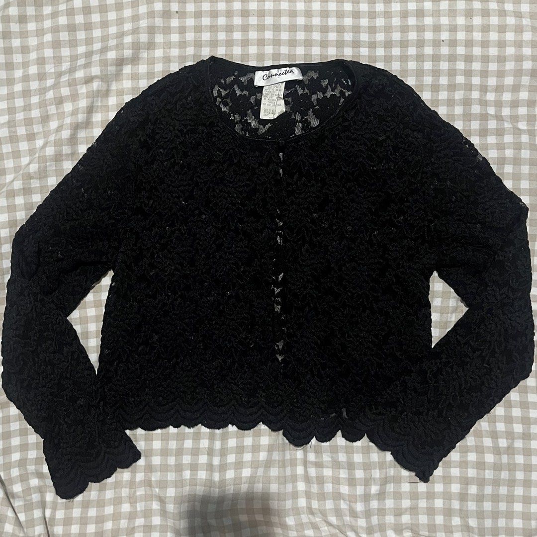 Cardigan Black (Category: Coats, Jackets and Outerwear) located in Valenzuela. Submitted by yrl_apparels (Listing ID 1459030060, Image 1). Description: Preloved No issue Rfs: decluttering .