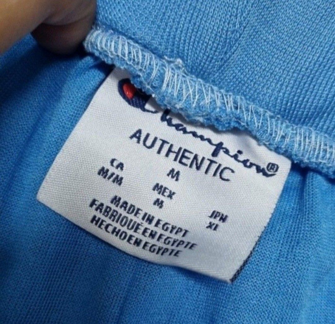 Champion Authentic Mesh Shorts Blue Red White Size M (Category: Shorts) located in Quezon City. Submitted by kcobs (Listing ID 1458986935, Image 2). Description: - Authentic Champion Mesh Shorts - Color: Blue with Red and White Trim - Size: Medium - Origin: Made in Egypt - Ideal for sports and casual wear - perfect for running /jjogging or for workout.