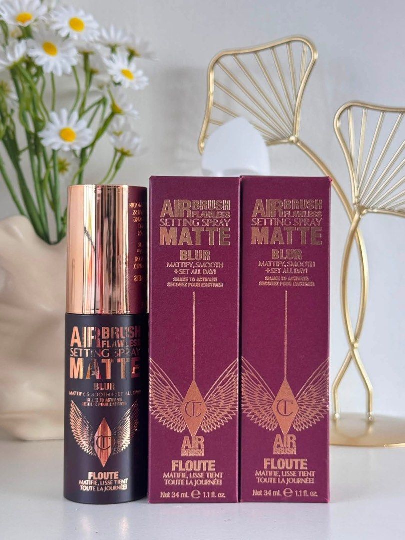 Charlotte Tilbury Matte Setting Spray (Category: Makeup) located in Pasay City. Submitted by fortellebeauty.mnl (Listing ID 1458939419, Image 2). Description: Charlotte Tilbury Matte Setting Spray ✨ 100ML 🏷️₱2290 34ML 🏷️₱1290 💯 GUARANTEED AUTHENTIC. ✅ Ready for shipping/pick up 📩 SEND ME A DM IG&FB Page: @fortellebeauty.mnl .