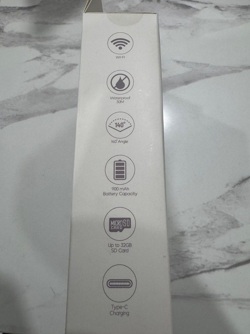 Cherry Mobile Explorer GO Action Camera (Category: Cameras) located in Las Pinas. Submitted by vanethneth (Listing ID 1458968328, Image 3). Description: - Cherry Mobile Explorer GO Action Camera - Records video in 1080p and 720p at 30fps - Features a 2-inch HD LCD display - Wide 140-degree lens - Waterproof up to 30 meters - Supports up to 32GB SD card - Convenient Type-C charging - Includes battery, charging cable, waterproof case, helmet suppor