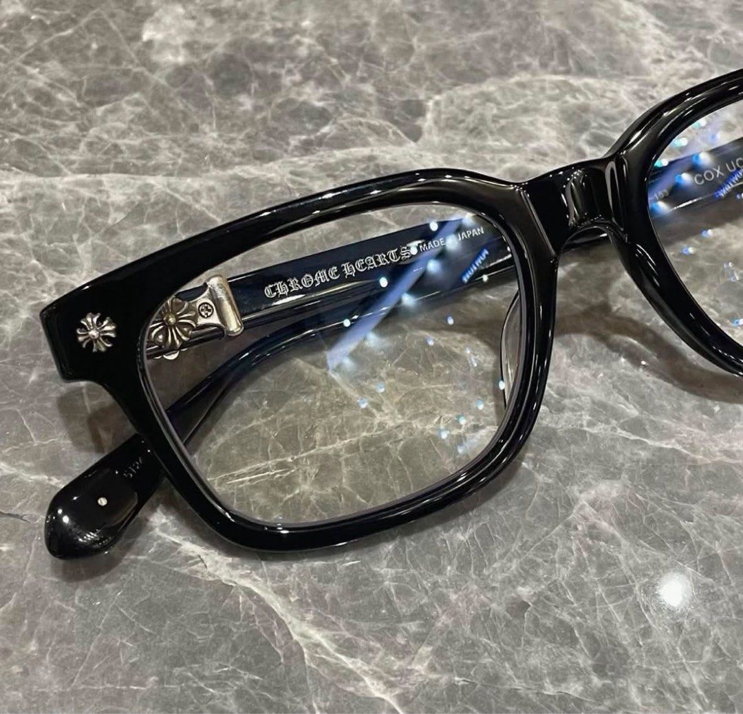 Chrome Hearts COX UCKER Glasses (Category: Luxury Accessories) located in Manila. Submitted by closett_plug (Listing ID 1458941858, Image 2). Description: we also offer prescription glasses, full packaging - Pre-order 7-10 Days ETA ( consolidated box) - 50% deposit required - I get these from overseas, strictly no cancellation, return & refund - Refrain from chatting if you have doubts, let’s not waste each other’s time - Joy mine / offers will b