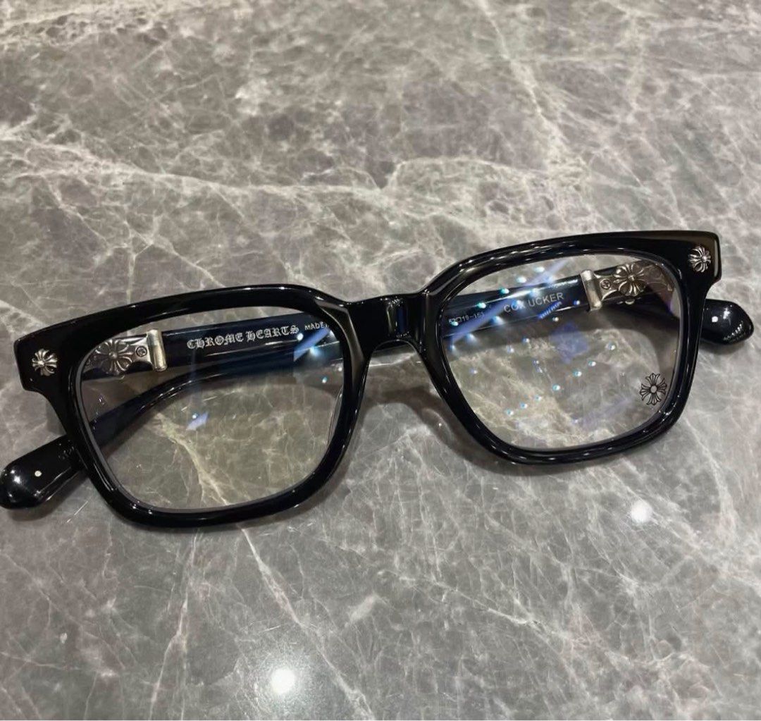 Chrome Hearts COX UCKER Glasses (Category: Luxury Accessories) located in Manila. Submitted by closett_plug (Listing ID 1458941858, Image 3). Description: we also offer prescription glasses, full packaging - Pre-order 7-10 Days ETA ( consolidated box) - 50% deposit required - I get these from overseas, strictly no cancellation, return & refund - Refrain from chatting if you have doubts, let’s not waste each other’s time - Joy mine / offers will b