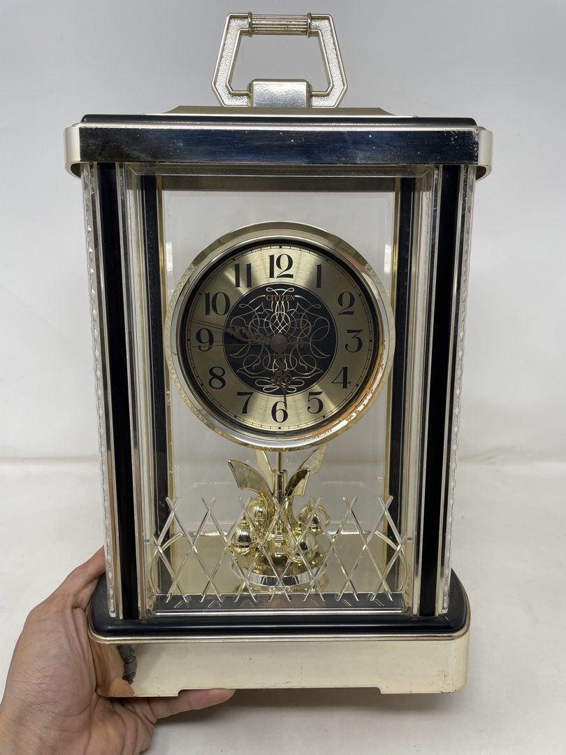 Citizen Rotating Pendulum Table Clock Original From Japan (Category: Clocks) located in Tagum. Submitted by tommyfindstagum (Listing ID 1459085938, Image 2). Description: For sale: Citizen Rotating Pendulum Table Clock Original From Japan In great working condition 1250 pesos only Tagum city location, can ship anywhere through Flash or J&T.