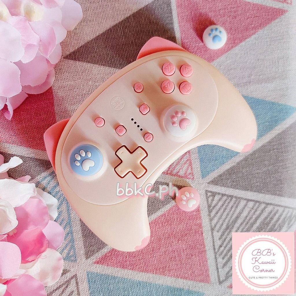Claw Thumb Grips for Nintendo Switch / Switch Lite - 4pcs (Category: Controllers) located in Mandaluyong City. Submitted by bbkc.ph (Listing ID 1458901785, Image 1). Description: 🌸 Designed for Nintendo Switch & Switch Lite 🌸 Variations: Blue&Pink, Purple&White 🌸 May fit 3rd party controllers with small analog joysticks 🌸 Quantity: 4pcs 🌸 Material: Silicone 🌸 Pictures posted are photos of the actual product 🌸 Please allow slight difference