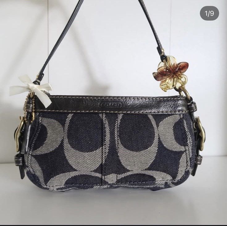 Coach Denim Mini Zoe (Category: Luxury Bags & Wallets) located in Dagupan City. Submitted by nicacloset.ph (Listing ID 1458989165, Image 1). Description: pre order photo for reference only.