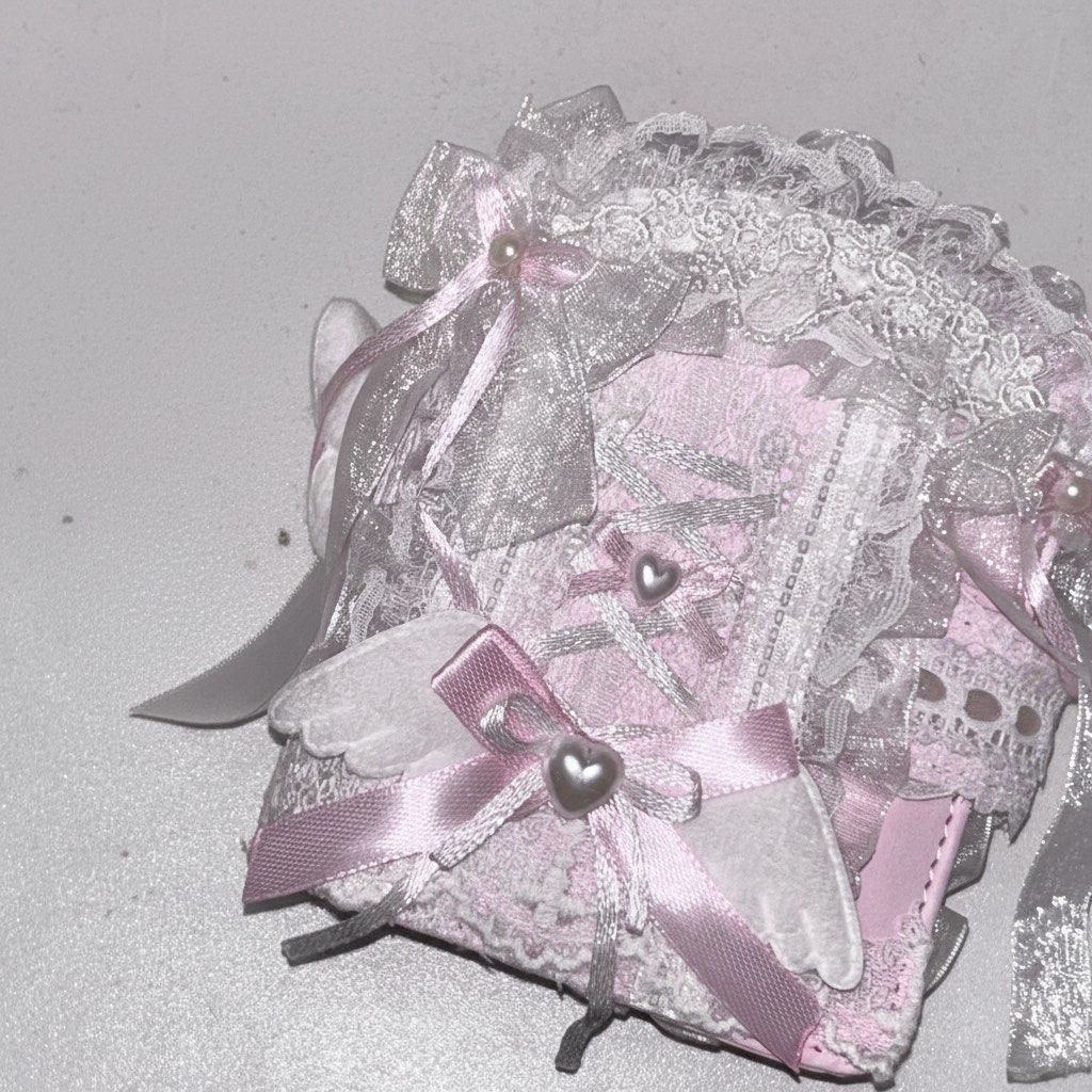 coquette lace pink mini binder (Category: Stationery & School Supplies) located in Cavite. Submitted by dolletekoo (Listing ID 1458939750, Image 1). Description: mop: gcash mod: flash express can use for note taking & photocards ! WITH FREE PC SLEEVES.