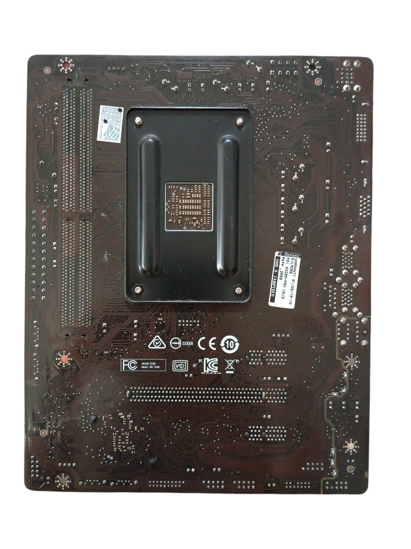 Defective: MSI A320M Pro-VD/s (Category: Computer Parts) located in Marikina City. Submitted by leoricktechservices (Listing ID 1458952656, Image 2). Description: Issue: no power History: was used in an office PC and just died one day..