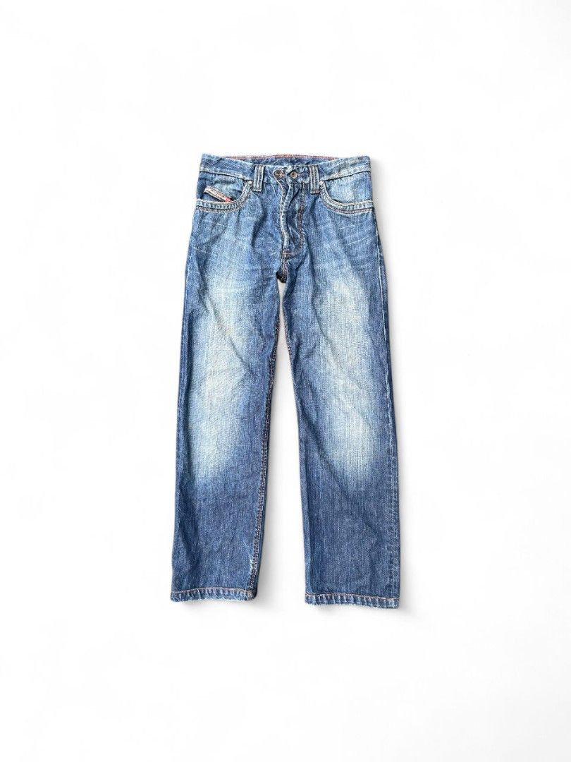 DIESEL Vintage Button Fly Washed Denim Jeans (Category: Jeans) located in Davao. Submitted by wildhearts121 (Listing ID 1458973180, Image 1). Description: Size 27 Flaws: hem drags (view 6th photo).
