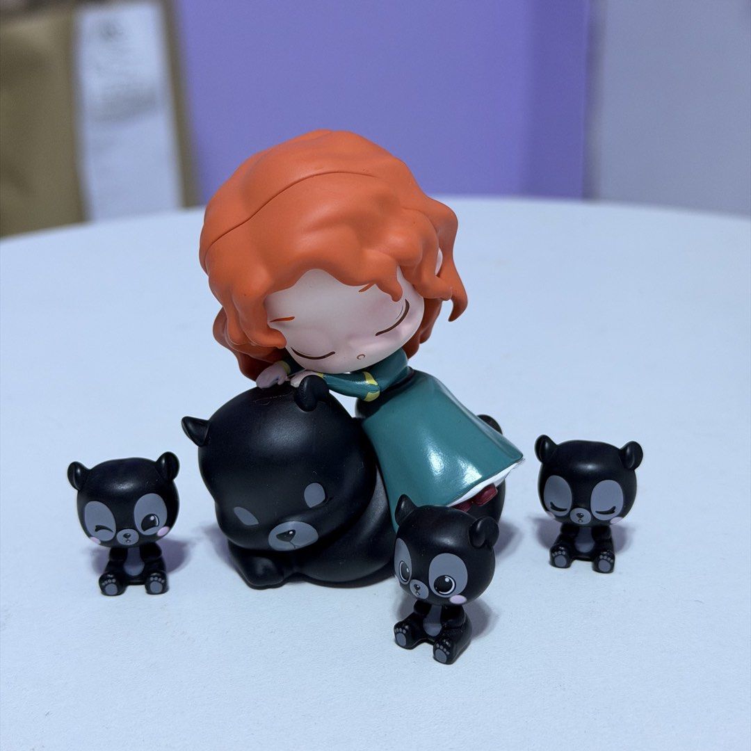 Disney Brave Merida & Bear Cubs Figurine Set (Category: Figurines & Statues) located in Cavite. Submitted by jycmrcd (Listing ID 1458988372, Image 1). Description: - Adorable Merida and bear cubs figurine set. - Ideal for Disney enthusiasts and collectors. - Excellent display piece for desks or shelves. - Features well-detailed character craftsmanship. - Brings a touch of magic to any room..