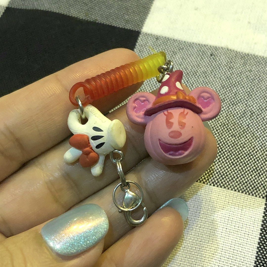 DISNEY HALLOWEEN CHARMS (Category: Other Mobile & Gadget Accessories) located in Quezon City. Submitted by kitsune.treasures (Listing ID 1459033979, Image 1). Description: *First to pay policy! *1 day reservation only. Failure to pay on time, auto cancel. 📍Quezon City * MOD: J&T | Lalamove * MOP: GCASH | BPI 📦ON HAND AND READY TO SHIP! CONDITION: WHAT YOU SEE IS WHAT YOU GET. Dimensions: Kindly check the photos for the actual measurements. Plea