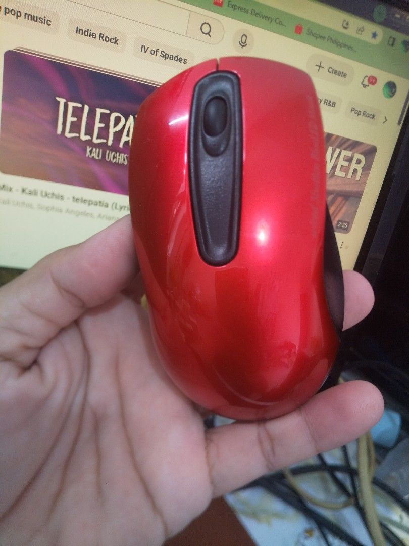 ELECOM M-BL12UBRD Wired Optical Mouse Red, Computers & Tech, Parts ...