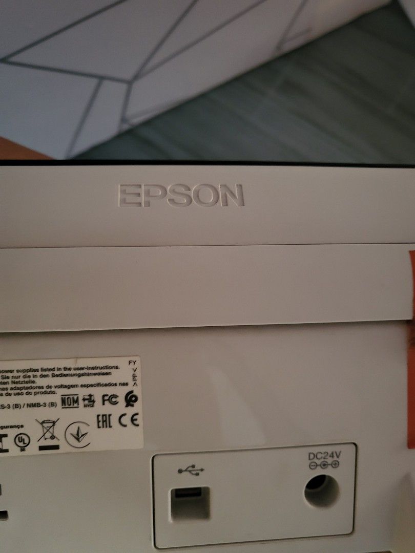 Epson DS-410 Document Scanner (Category: Printers, Scanners & Copiers) located in Mandaluyong City. Submitted by cess_badinas (Listing ID 1458993571, Image 3). Description: - Epson DS-410 Document Scanner - Power: 24V DC - Connectivity: USB - Features: Fast document digitization - Condition: Tested and working.