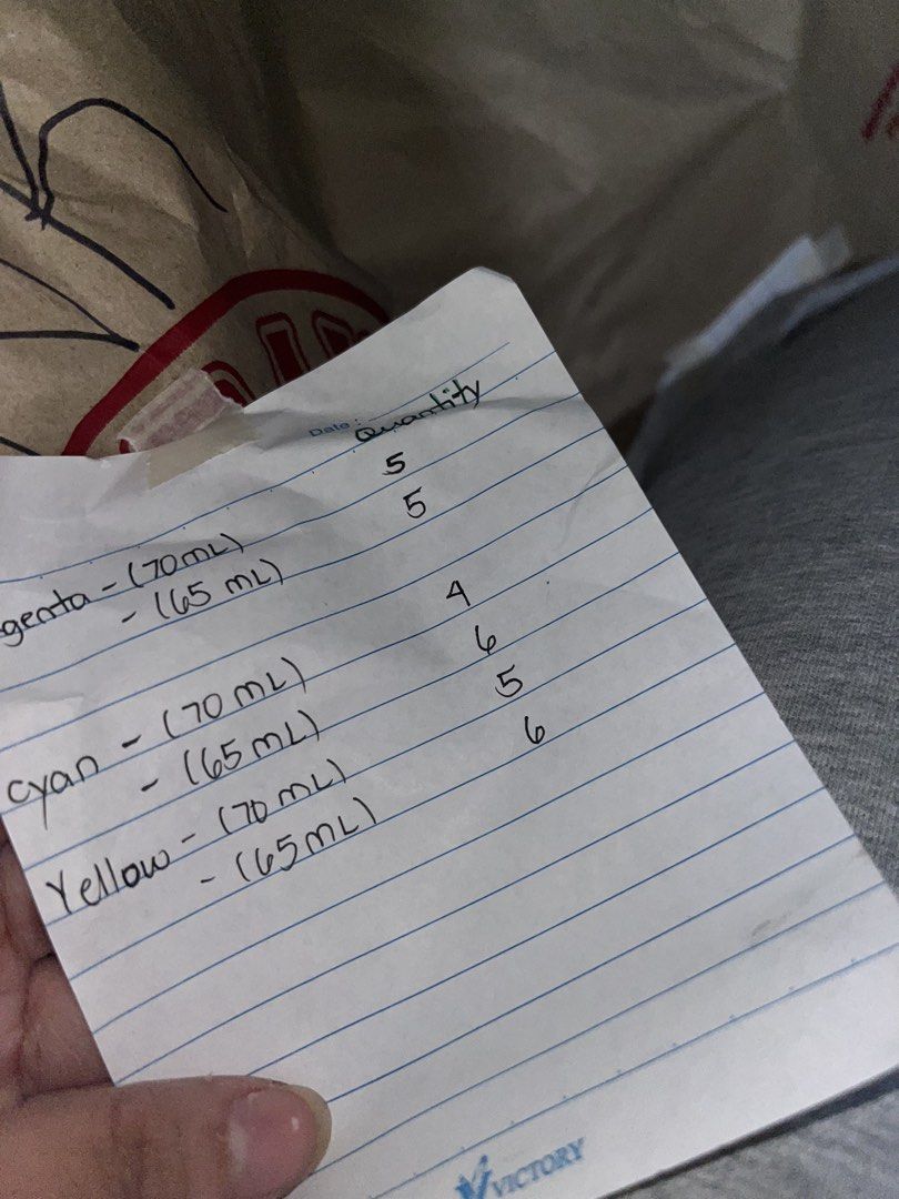 EPSON GENUINE INK (Category: Printers, Scanners & Copiers) located in Dagupan City. Submitted by sophiafairy (Listing ID 1459009109, Image 3). Description: take all for 3000 + SF (negotiable) genuine ink location: Baguio.