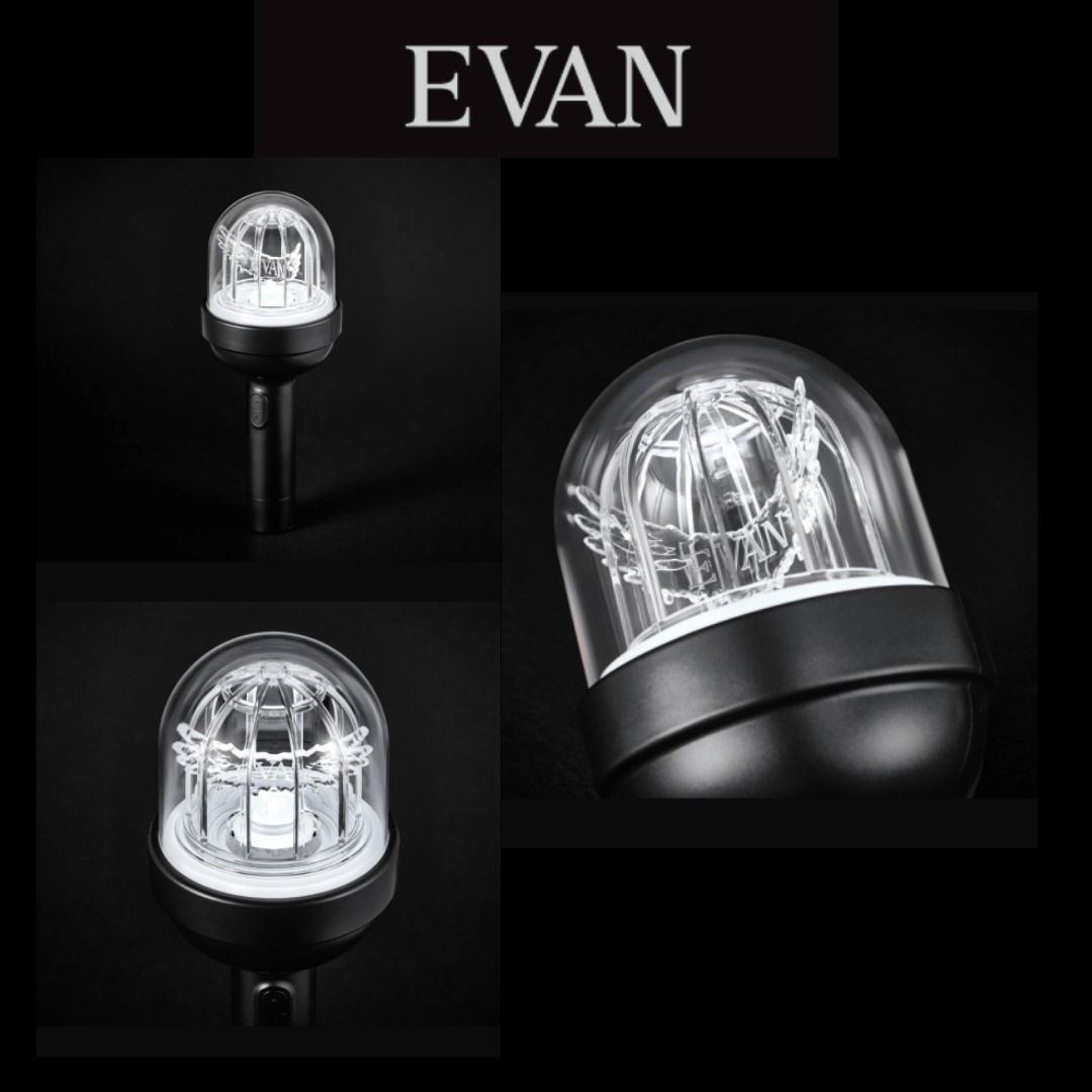 EVAN OFFICIAL LIGHT STICK | PRE-ORDER (Category: Lighting) located in Paranaque City. Submitted by joyfindsmnl (Listing ID 1458998243, Image 3). Description: EVAN OFFICIAL LIGHT STICK | PRE-ORDER 🛍️ Weverse/KR Supplier • PRICING & ETA Options: Option 1: Normal ETA ⏳ 4-6 weeks upon shipment to PH 🏷️ Weverse ₱3,050 🏷️ KR Supplier ₱rice TBA Option 2: Fast ETA option FETA Option 2-1: via Byahera ⏳ weekly flight schedule (pasabuy & pabitbit from KR