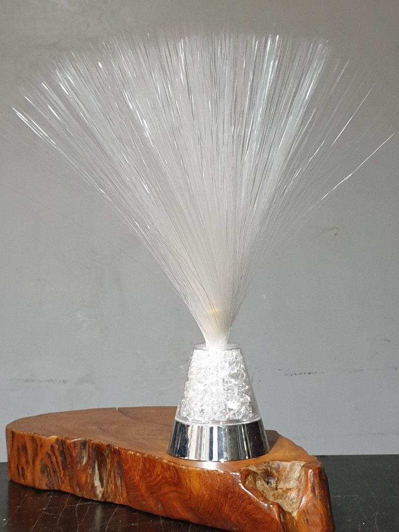 FIBER OPTIC LAMP (Category: Lighting) located in Las Pinas. Submitted by oldsthetics (Listing ID 1458933168, Image 2). Description: FIBER OPTIC LAMP This is a used item Preloved and not new May have imperfections Typical of age and usage Flaws on some fibers Kindly check the photos carefully to make sure that this used condition suits you Detailed realtime photos/video are available for a closer look Selling as collectible or as intended For 150�